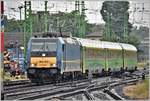 IC915 nach Budapest-Keleti mit 480 009 und drei Wagen der GySEV/Raaberbahn in Györ.