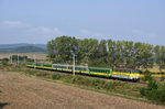 GySEV 430 334 fährt als R 9154 von Sopron nach Szombathely. Kópháza, 07.09.2016