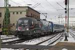 470 505 mit Intercity in Sopron am 12.01.2017.