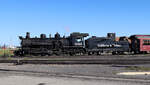 Lok #489 zieht heute den Touristenzug der Cumbres and Toltec Scenic Railroad von Antonito Richtung Chama.