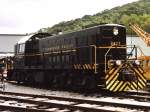 8677 (ex-US Air Force, ex-US Army) auf Tennessee Valley Railroad Museum in East Chattanooga am 30-8-2003.