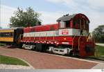 National Railroad Museum in Green Bay, Wisconsin / USA: Alco S-6 Green Bay Route # 106 (gebaut als # 1203 fr die Southern Pacific Railroad).