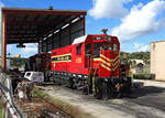 Florida Central`s 50 & 84 at the maintenance depot at Plymouth, 23 November 2018.