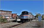 Downeaster Train684 von Brunswick nach Boston North Station in Saco/Maine.