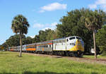 The 1140 Polar Express leaves Mount Dora for Tavares.