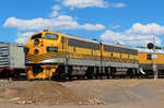 Wunderschönes Schmuckstück einer Rio Grande - Diesellok im Colorado Railroad Museum.