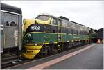 FP10 1502 der Adirondeck Scenic Railroad in Utica/NY.