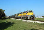 502 & 504 pass South Bay whilst working the Fort Pierce Turn from Clewiston,  17 Feb 2020