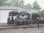 GP 9 #1703+1701 der Finger Lake RR - eine Shortline im oberen Hudsontal im Staat New York.