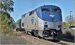 Downeaster Train684 von Brunswick nach Boston North Station in Saco/Maine.