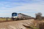 Amtrak 189 (GE P4DC) mit Zug 821 am 25.12.2014 bei Gainesville.