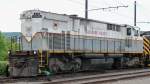 Depew, Lancaster & Western #1804, eine Alco RS-11, in  Steamtown  Scranton, PA (4.6.09).