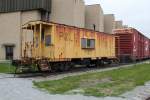 Pittsburg & Lake Erie Railroad Caboose #508 steht 14/5/2011 im Railroad Museum of Pennsylvania, Strasburg Pennsylvania.