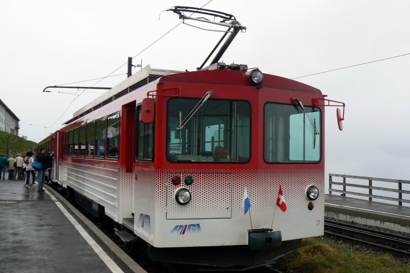 Triebwagen der Rigi Bahn