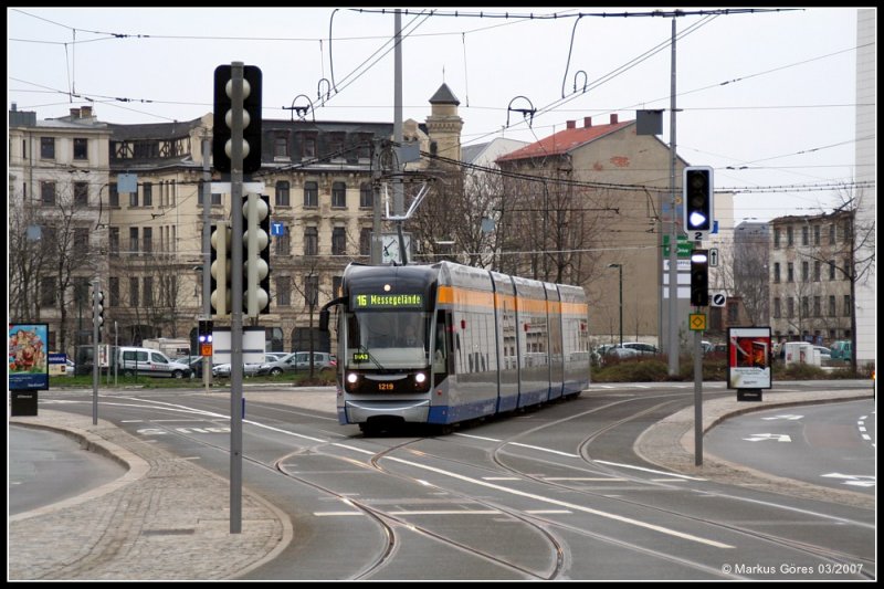 TW 1219 am Hauptbahnhof