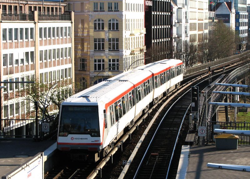 U3 zwischen Baumwall und Landungsbrcken
24.11.2007