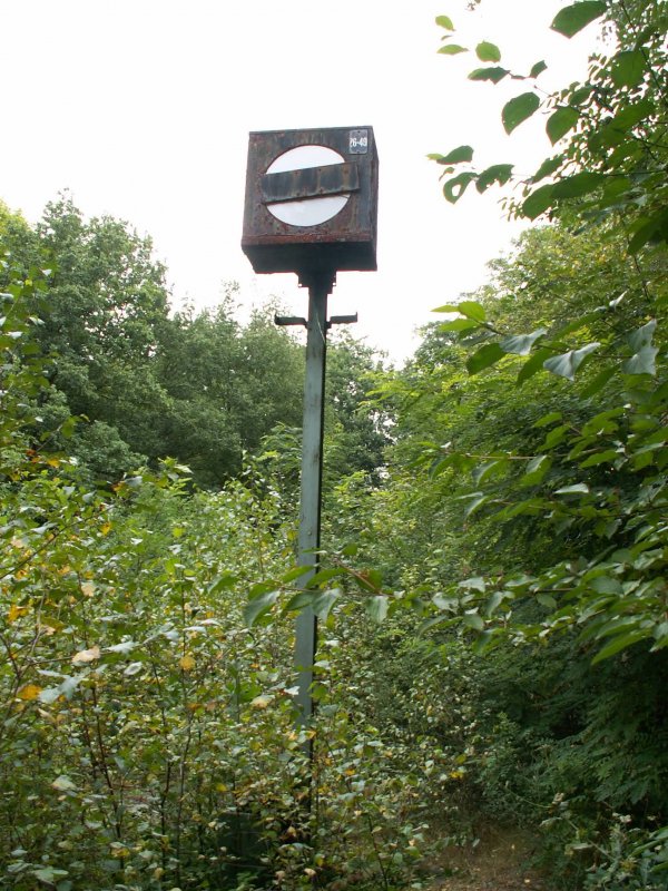 Vergessene Bahngeschichte im Jahr 2008.
