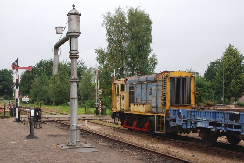 VSM (Veluwsche Stoomtrein Maatschappij) 'Bakkie' 661 (ex NS 661)abgesteld am Bahnhof Beekbergen am 08/08/09.