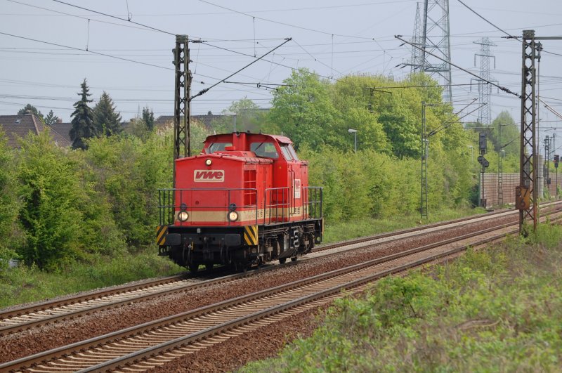 vwe Lok 3 (ex 202 265) am 18.4.2009 durch Ahlten -> Misburg