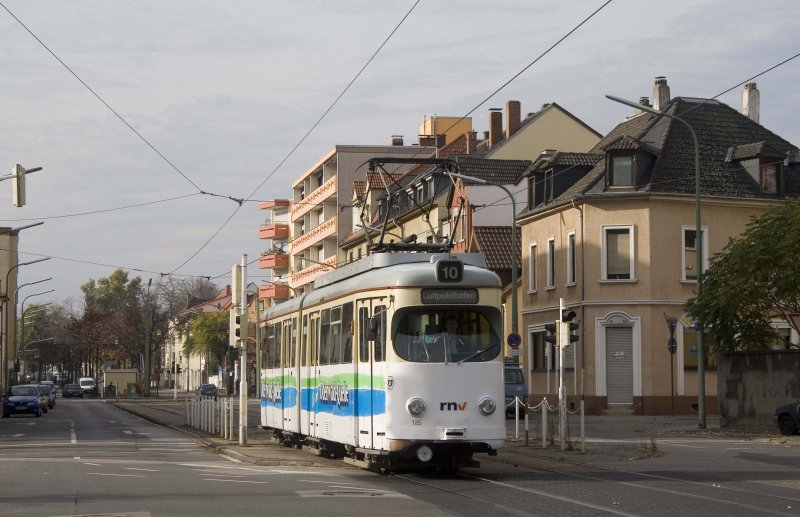 Wagen 125 an der Sternstrae.