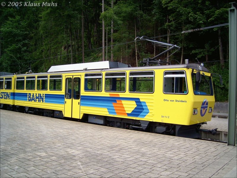 Wendelsteinbahn im Talbahnhof Brannenburg